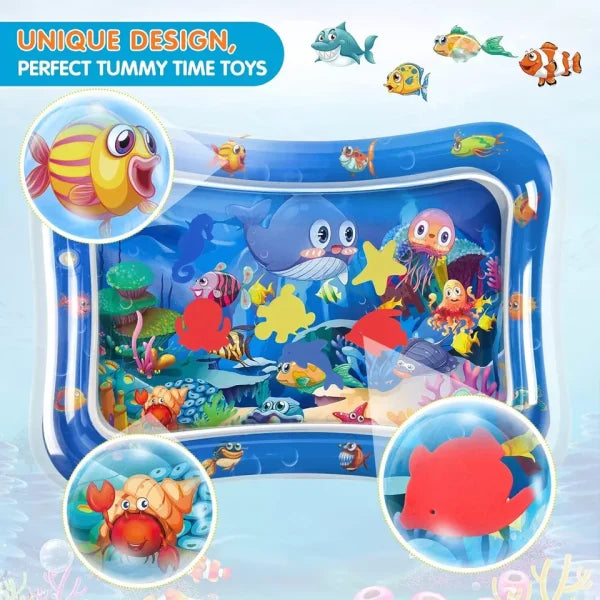 Water Play Mat – Stimulating, Colorful & 100% Leakproof Design